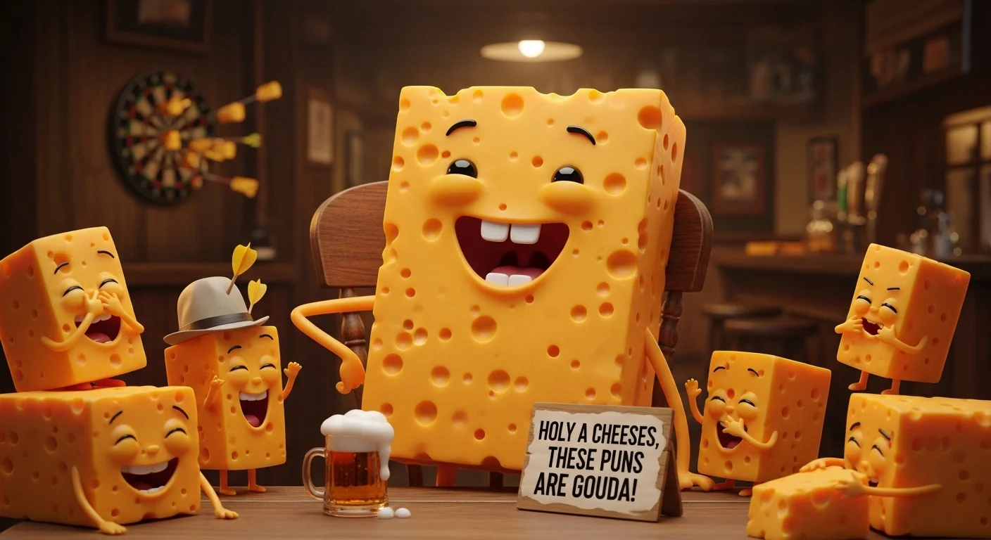 Funny Cheddar Puns 😂