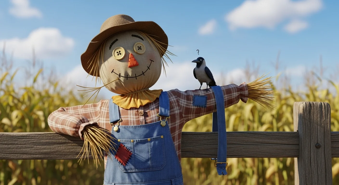 🧍 Scarecrow Mood Swings 😂