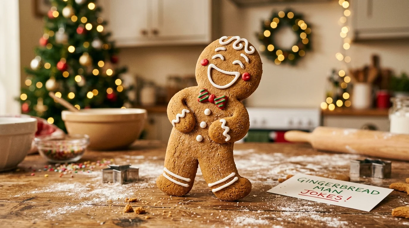 Christmas Gingerbread Jokes 🎄