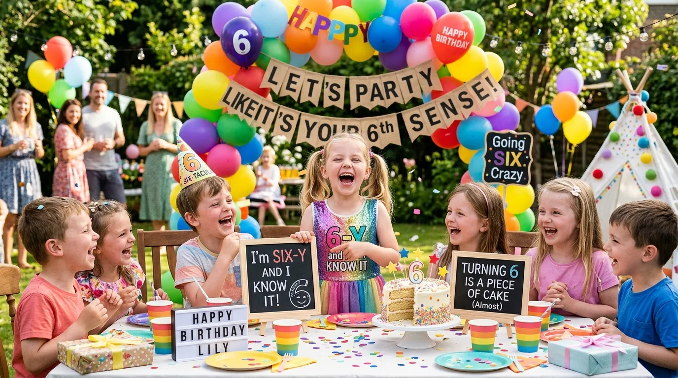 Classic 6th Birthday Puns 🎂