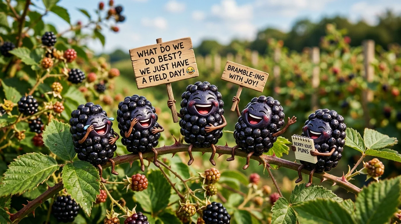 Classic Blackberry Puns 🫐