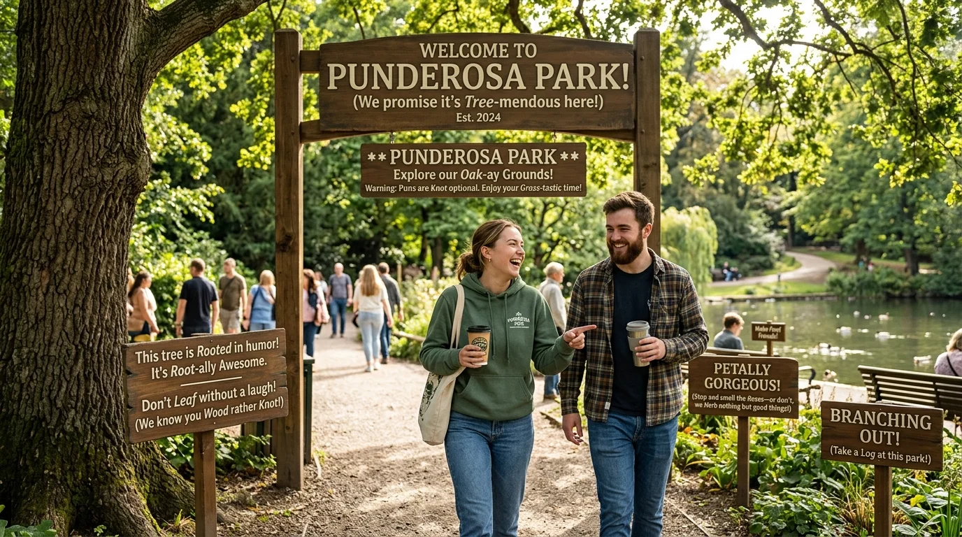 Classic Park Puns 🌳