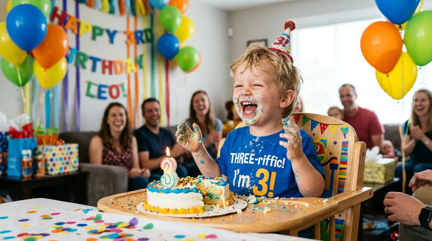 Cute 3rd Birthday Puns 🧸