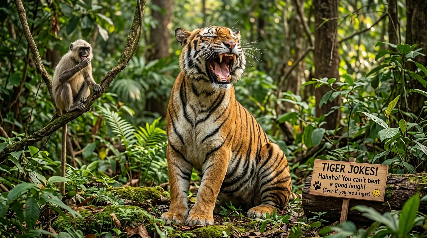 Cute Tiger Jokes 🐾