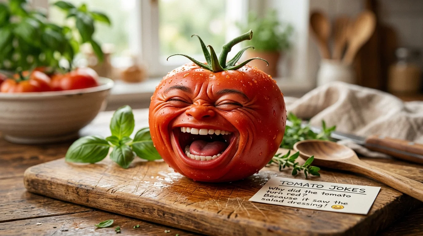 Family-Friendly Tomato Jokes 👨‍👩‍👧