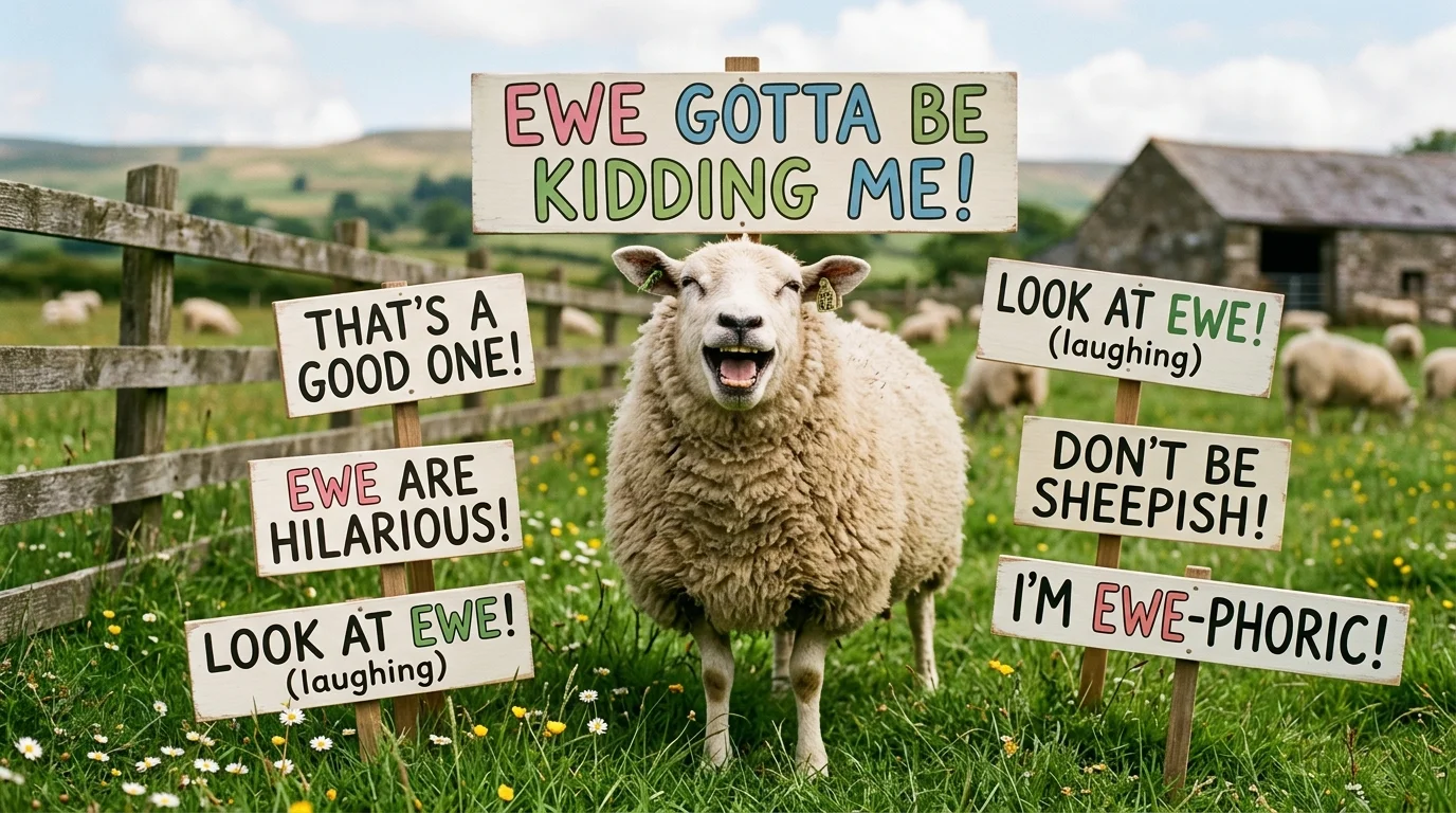 Funny Ewe Puns 😂