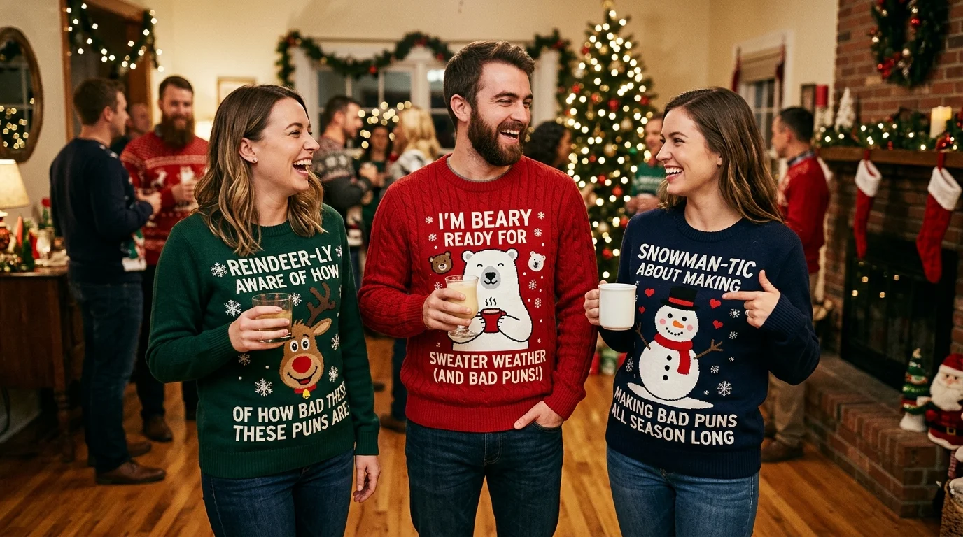Funny Winter Sweater Jokes ❄️