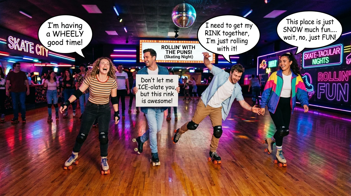 Random Skating Fun Jokes 🎉