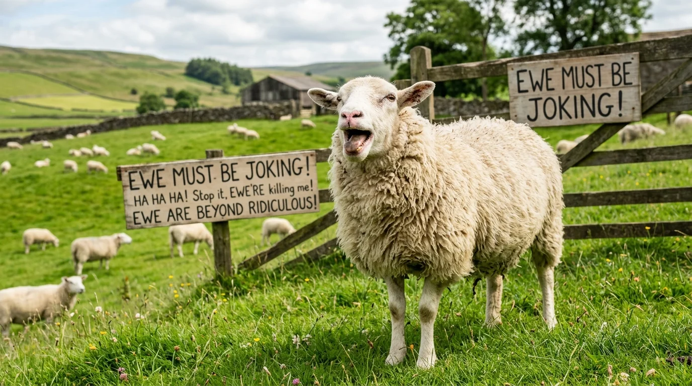 Slightly Edgy Ewe Puns 😈