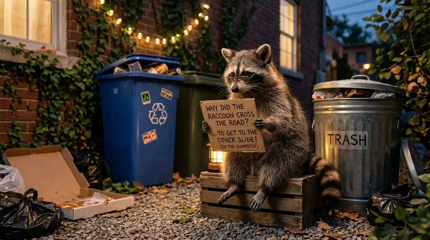 Slightly Savage Raccoon Jokes 😏