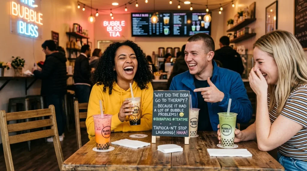 boba tea puns