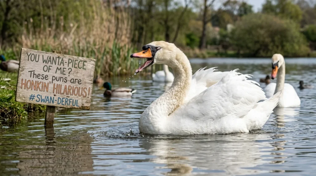 swan puns