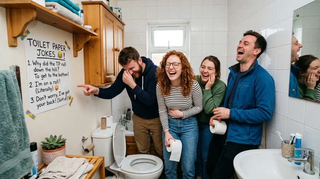 toilet paper jokes