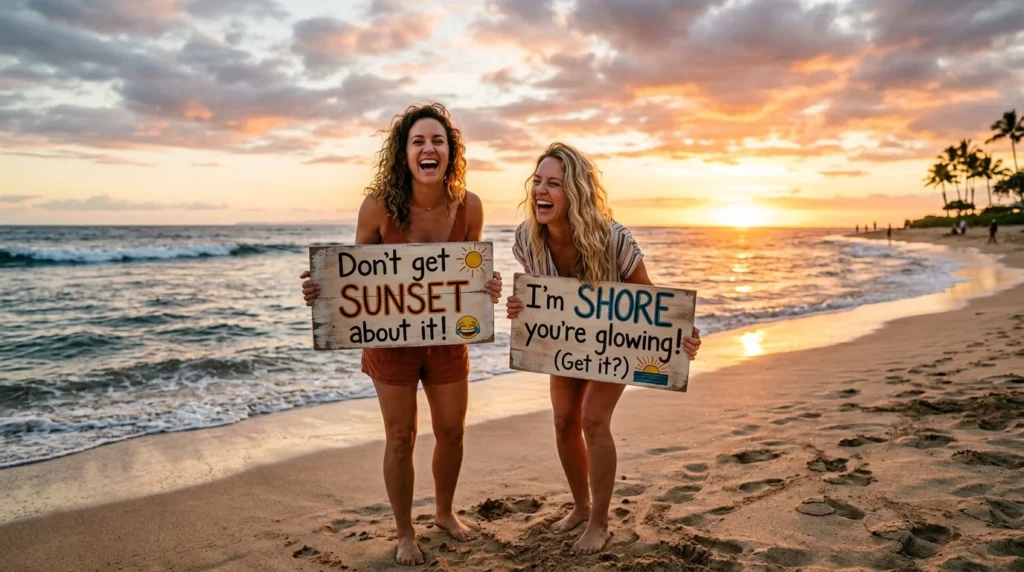 sunset puns